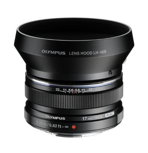 [New] OLYMPUS Metal Lens Food Micro Four Thirds Black LH-48B BLK