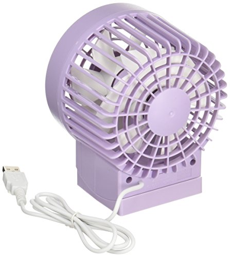 [New] Rhythm watch RHYTHM desktop USB Fan Silky Wind [Energy saving] [Strong wind] [quiet] purple 9zf002RH12