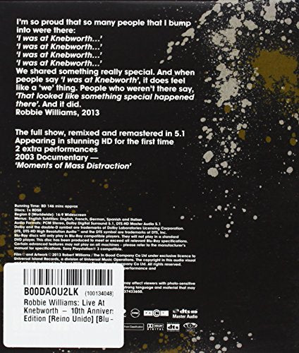 【新品】 Live At Knebworth/What We Did Last Summer [Blu-ray] [Import]