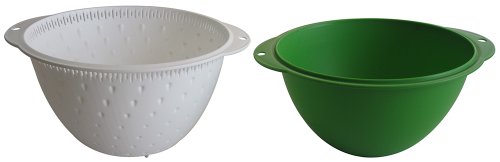 [New] INOUE (Inoue) Plastic KITCHEN Vegetable Washing Salle Ball Set Refreshing BN-245 Green