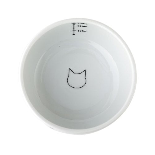 【新品】 猫壱 脚付ウォーターボウル 猫柄