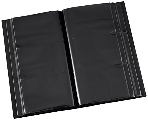 [New] Nakabayashi File Album Photographilia L Formula 360 pieces Storage L3 Dan Pocket Black PHL-1036-D