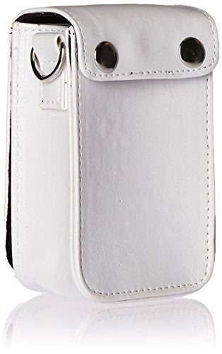 [New] POLAROID Z2300 Instant Camera Case (White) Please choose from 3 types of stylish and stylish carrising case fake leather.