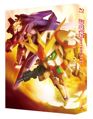 [New] Gundam Build Fighters Try Blu-ray Box 1 (High Grade Version) (Limited Production)