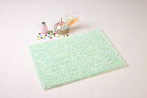 [New] Yokozuna Creation Bath Mat Candy Floss F with Green about 45 x 60cm