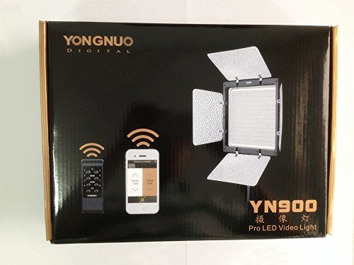 [New] YONGNUO YN-900 LED LED Video Light For cameras and video cameras (5500K with AC power adapter only)