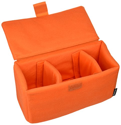 [New] HAKUBA Camera Bag Inner Soft Box 300 With Orange Removable Lid Lid KCS-39-300OR