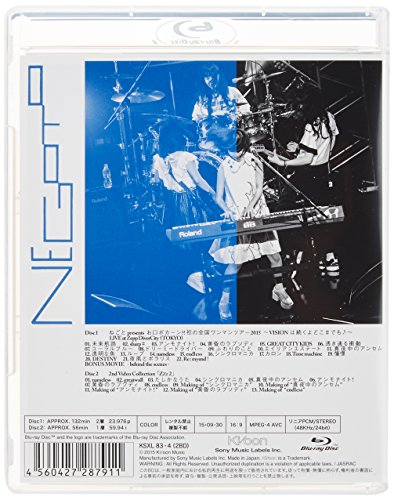 [New] "VISION" TOUR 2015 (Complete Production Limited Edition) [Blu-ray]