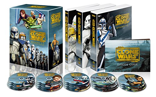 [New] Star Wars: Clone Wars Season 1-5 Complete Set (22 discs) [DVD]