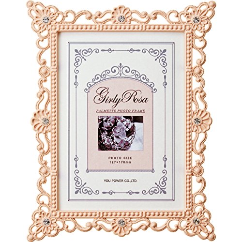 [New] Eu Power Photo Frame Girly Lozer Palmet Cabiner Trial Light Pink GR-03023 GR-03023