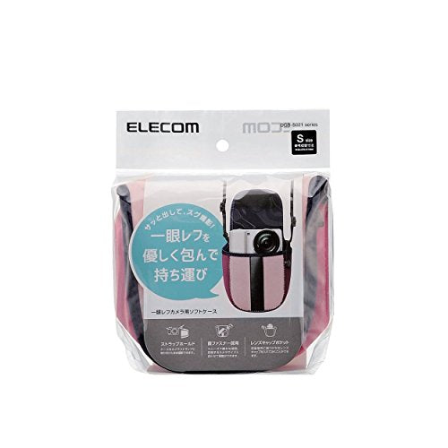 [New] ELECOM SLR camera case Soft Type S Size Pink DGB-S021PN