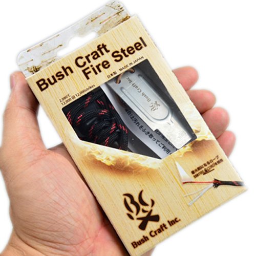 【新品】 Bush Craft(ブッシュクラフト) オリジナル ファイヤースチール2.0 (メタルマッチ) 06-01-meta-0001