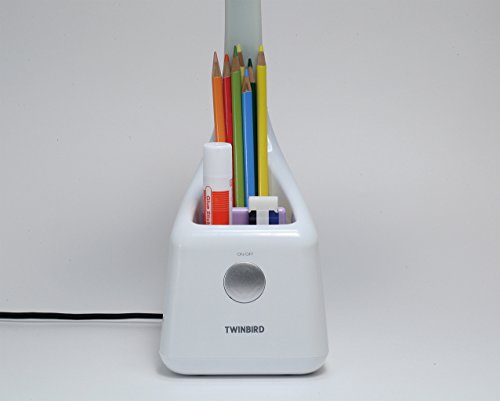 [New] LED Kids Light with Twinbird pen stand REFLECTECH KIDS White LE-H502W