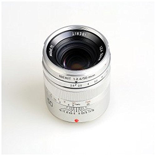 [New] Handevision single focus lens Iberit (Iberit) 50mm F/2.4 Silver (Fujie Film x mount)