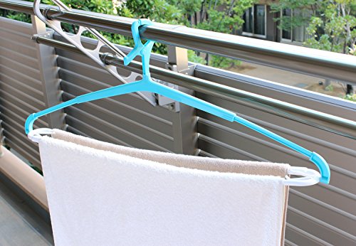 [New] Leck "5 drying" Double size bath towel trainer hanger (2 posters) W-425