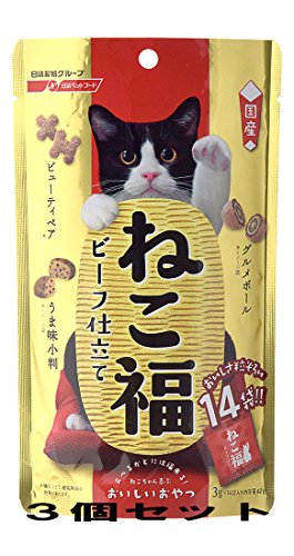 [New] Cat Fuku beef tailoring (3g x 14) x 3 pieces