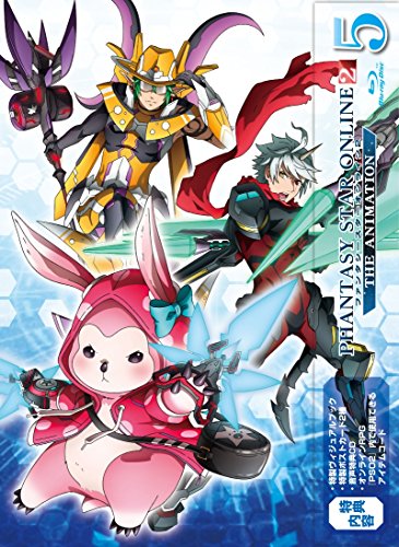 [New] Phantasy Star Online 2 Di Animation 5 Blu-Ray First Limited Edition