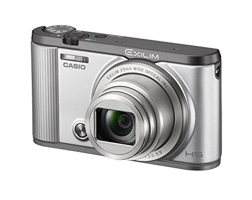 [New] CASIO Digital Camera EXILIM EX-ZR1700SR Selfie Tilt LCD Auto Transfer Function Wi-Fi/Bluetooth Silver