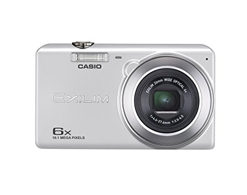 [New] CASIO Digital Camera EXILIM EX-ZS28SR Wide-angle 26mm Optical 6x Zoom Premium Auto 16.1 million Pixel Silver