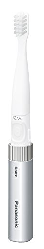 [New] Panasonic Electric Dental Brush Pocket Doluts Silver EW-DS1B-S