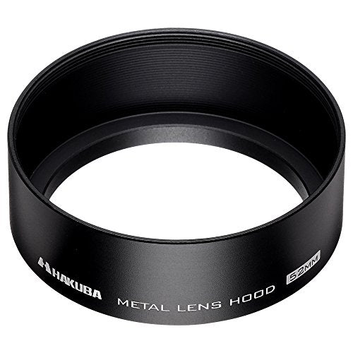 [New] HAKUBA Lens Food Metal Lens Food High Strength 6000 Series Aluminum Alloy 52mm Filter Diameter Black KMH-52