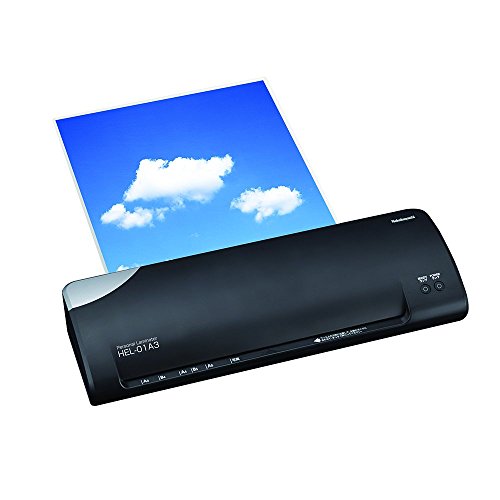 [New] Nakabayashi Laminator A3 Black HEL-01A3BK