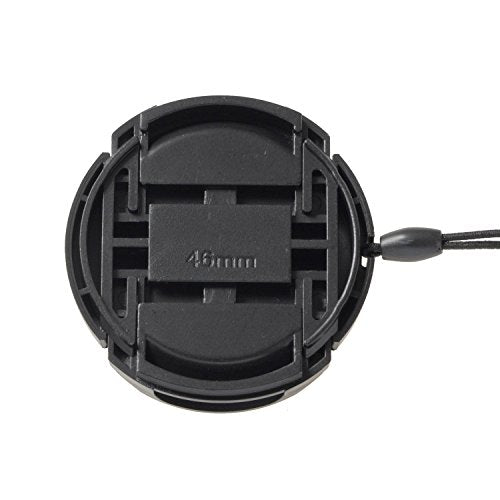 [New] ETSUMI Inner lens cap 46mm Black E-6693