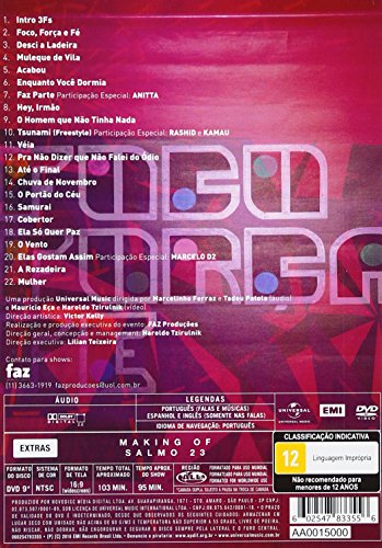 [New] 3FS AO VIVO [DVD] [IMPORT]