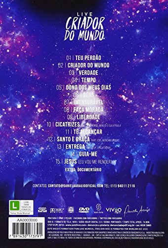 【新品】 Criador Do Mundo: Ao Vivo [DVD] [Import]