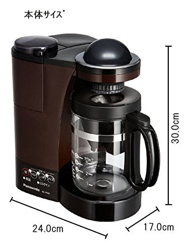 [New] Panasonic Mill Water Coffee Maker Brown NC-R500-T