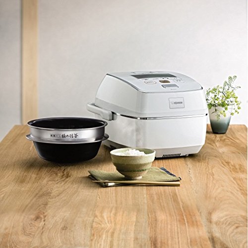 [New] Zojirushi Rice Cooker IH Type Tekare Court Extreme Hanagama 5.5 Singing Prime White NW-A10-WZ