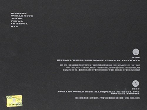 【新品】 BIGBANG - BIGBANG World Tour Made Final in Seoul (2DVD + フォトブック)