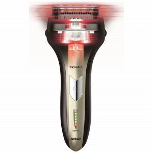 [New] IZUMI VIDAN Round-trip Shaver Solid Series 4 Blade Champagne Gold IZF-V56-N