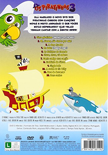 【新品】 Piratinhas 3 [DVD] [Import]