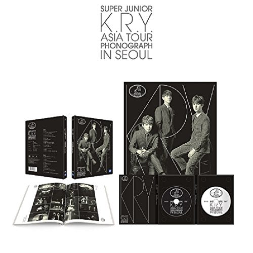 [New] SUPER JUNIOR -K.R.Y -ASIA TOUR PHONOGRAPH IN SEOUL (2DVD + photo book)