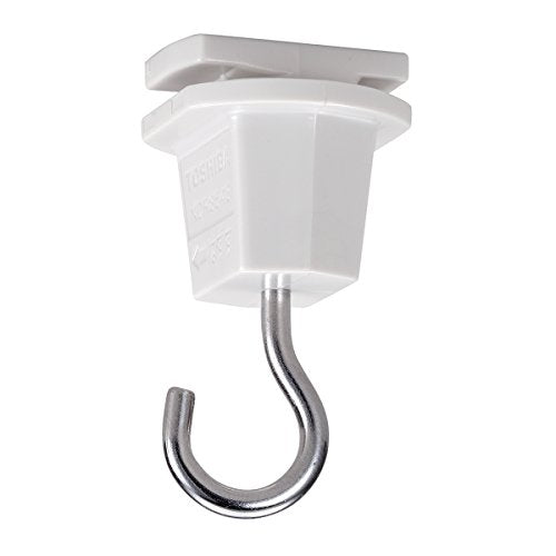 [New] Toshiba Litech Lighting Rail Hanging Hook (White) NDR8543