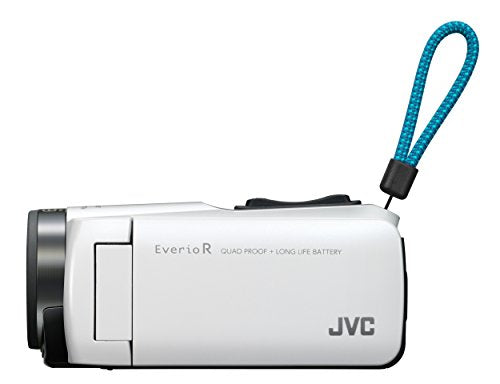 [New] JVCKENWOOD JVC Video Camera Everio R waterproof 32GB Shine White GZ-R470-W