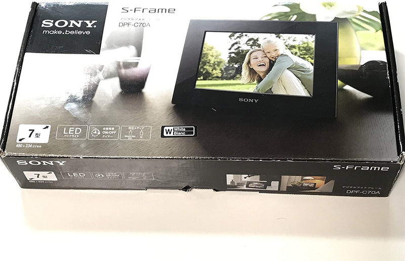 [New] Sony Sony Digital Photo Frame S-FRAME C70A 7.0 type White DPF-C70A/W